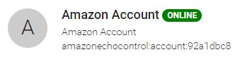 Screenshot: Amazon Account Online