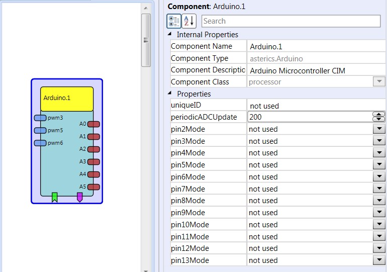 Screenshot: Arduino plugin