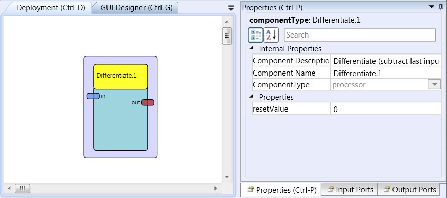 Screenshot: Differentiate plugin