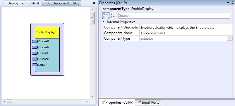 Screenshot: Enobio Display plugin
