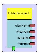 Screenshot: FolderBrowser plugin