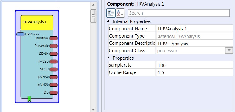 Screenshot: HRVAnalysis plugin