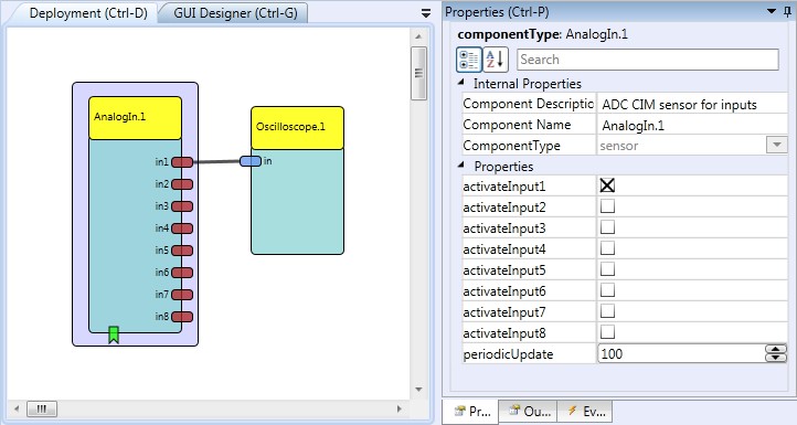 Screenshot: LegacyAnalogIn plugin