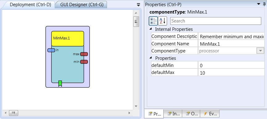 Screenshot: MinMax plugin