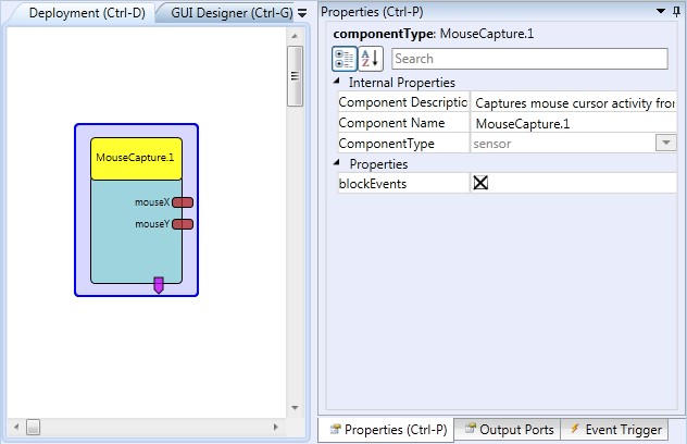 Screenshot: MouseCapture plugin