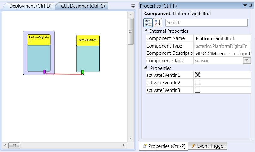 Screenshot: PlatformDigitalIn plugin