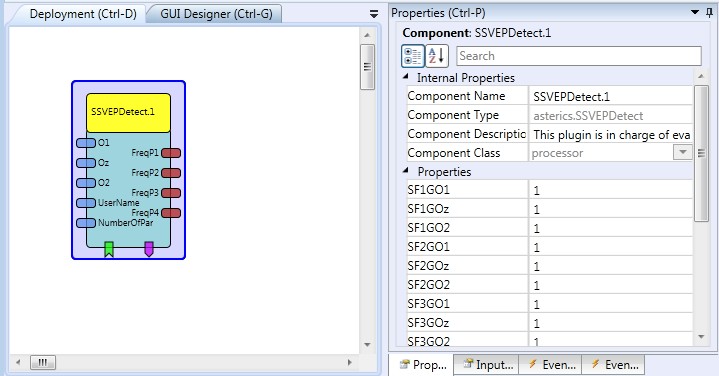 Screenshot: SSVEPDetect plugin