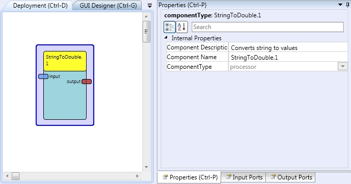 Screenshot: StringToDouble plugin