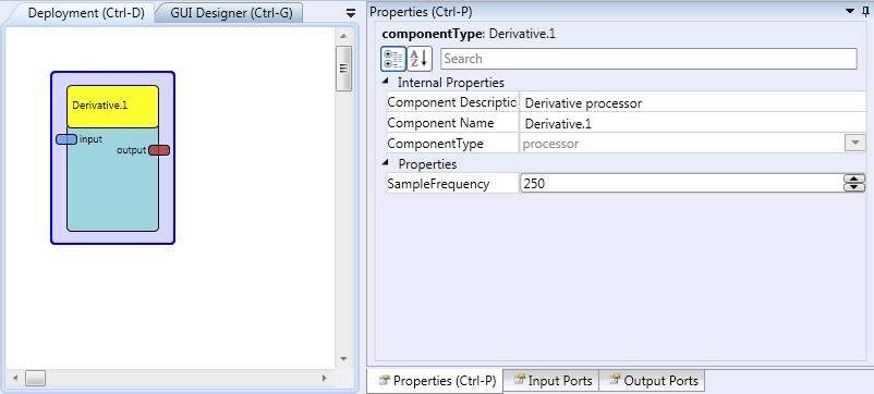 Screenshot: Derivative plugin