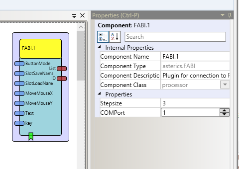 Screenshot: FABI plugin