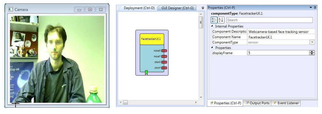 Screenshot: FacetrackerLK plugin