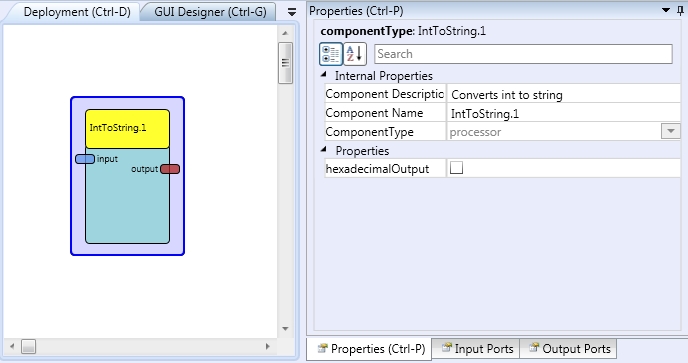 Screenshot: IntToString plugin