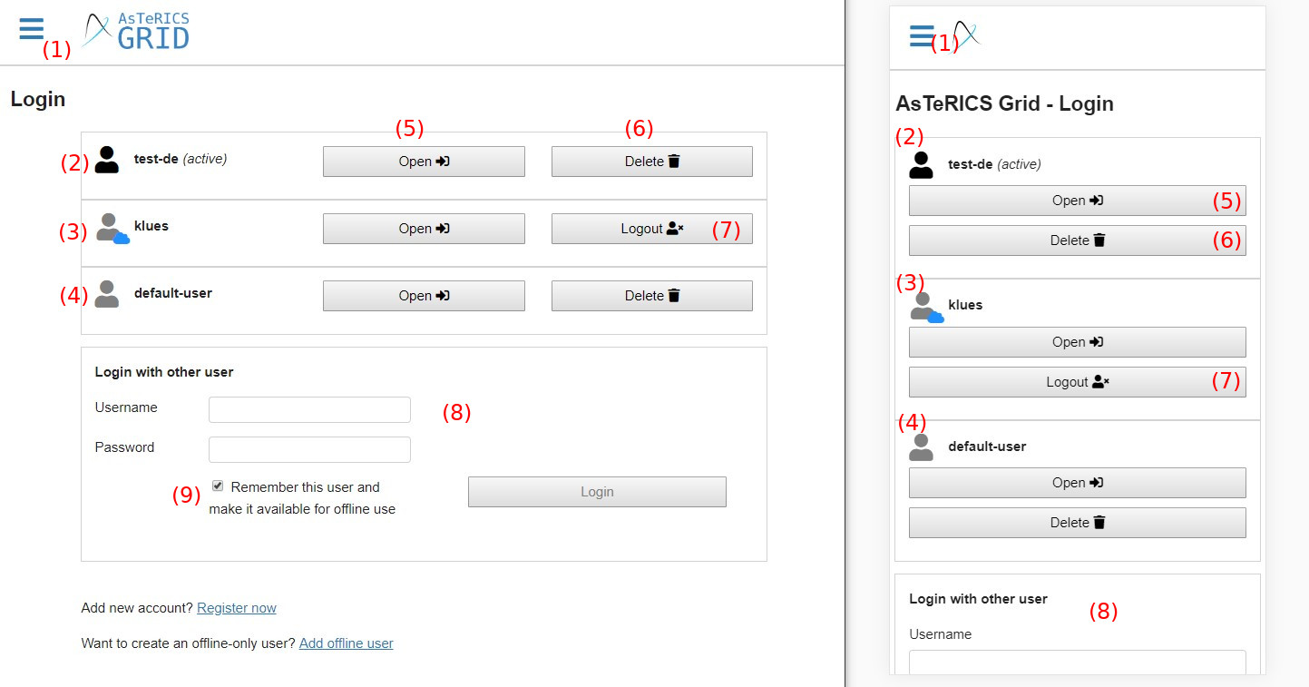 change user view