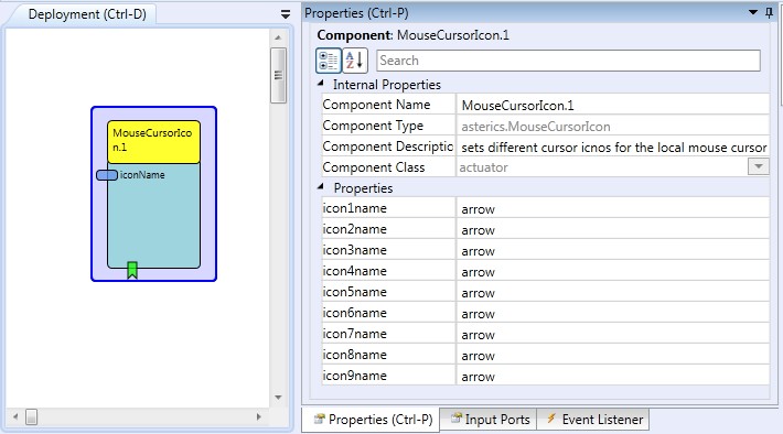 Screenshot: MousecursorIcon plugin