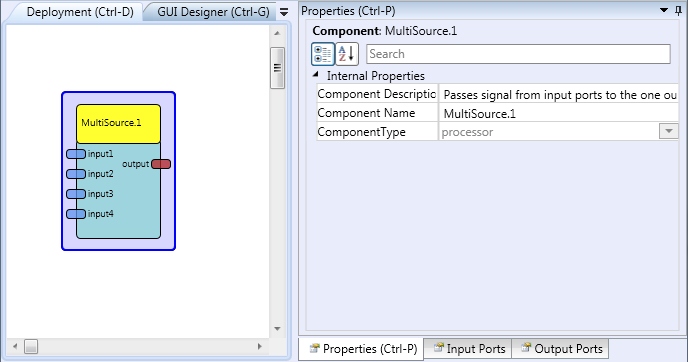 Screenshot: MultiSource plugin