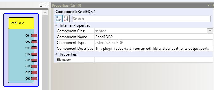 Screenshot: ReadEDF plugin