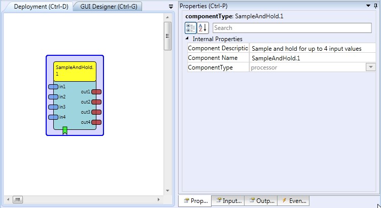 Screenshot: SampleAndHold plugin