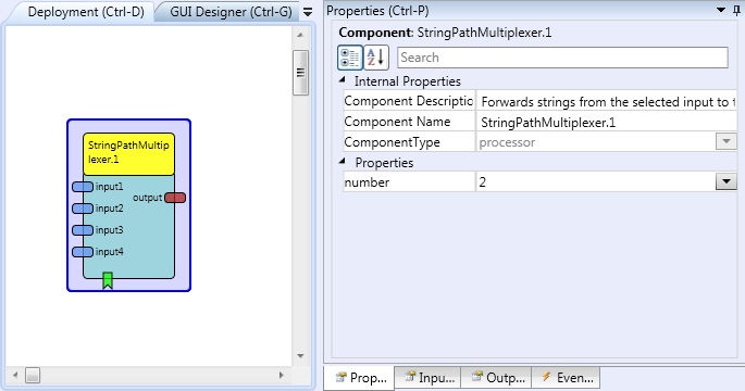 Screenshot: StringPathMultiplexer plugin