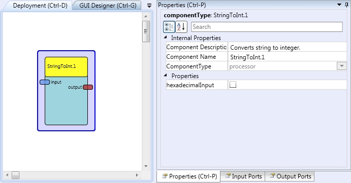 Screenshot: StringToInt plugin