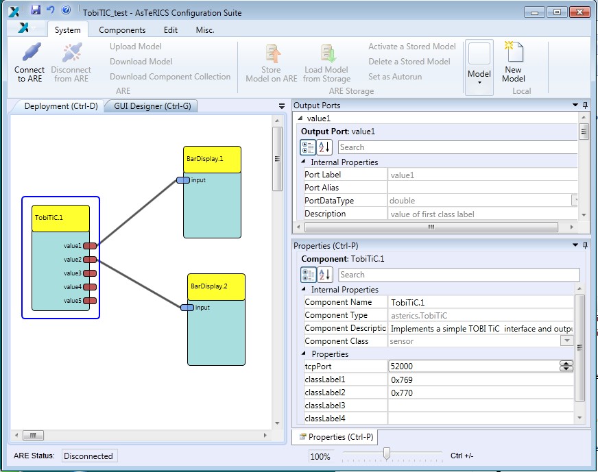 Screenshot: Tobi TiC plugin